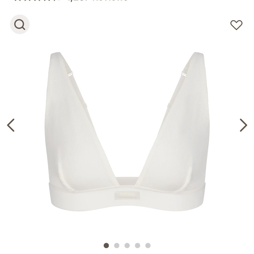 SKIMS MARBLE PLUNGE BRALETTE NWT ~ size 2xl